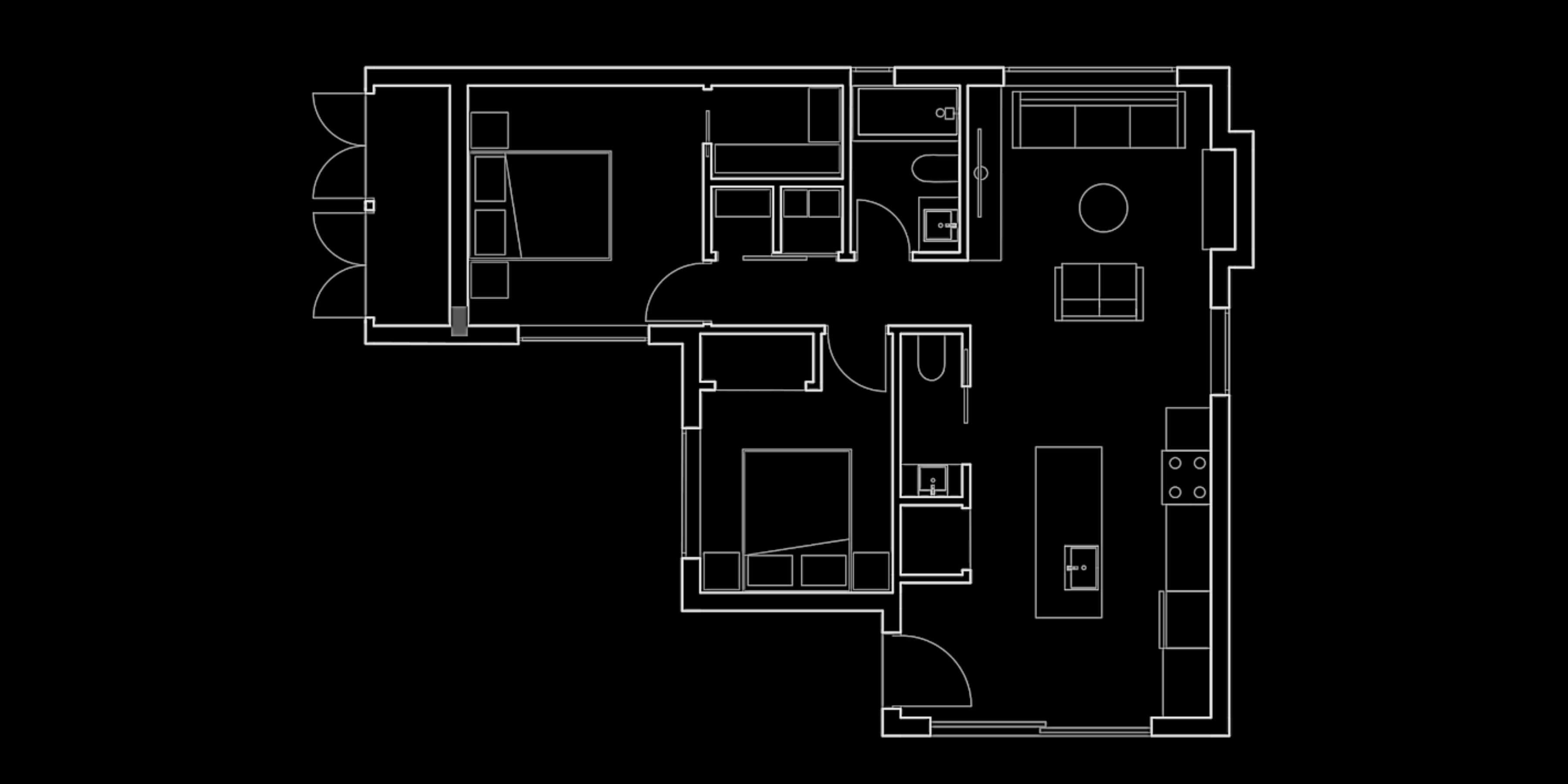Vancouver custom modern prefab modular home floor plan